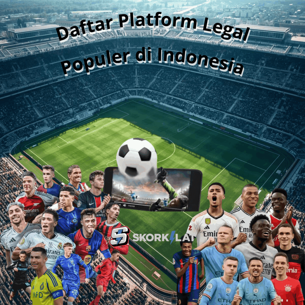 Daftar Platform Streaming Bola Legal di Indonesia - No 1 Skorkilat